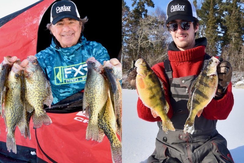 Canada - ice fishing game
