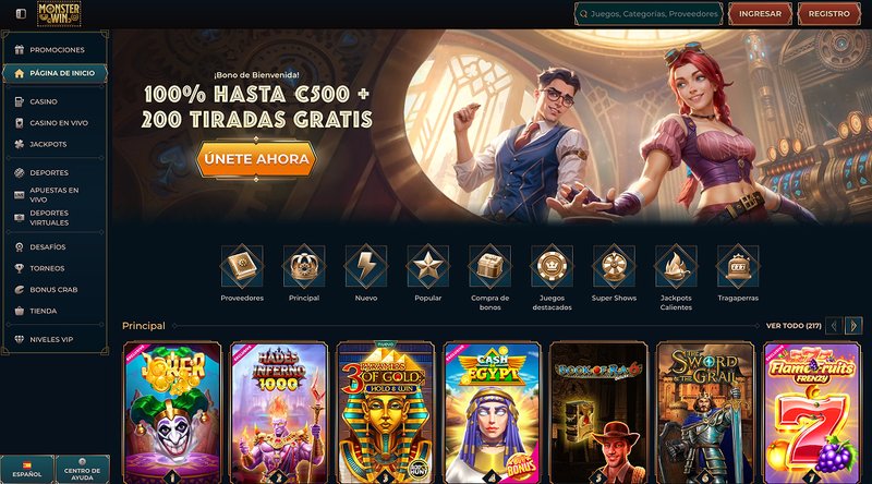 Monsterwin online casino in Germany